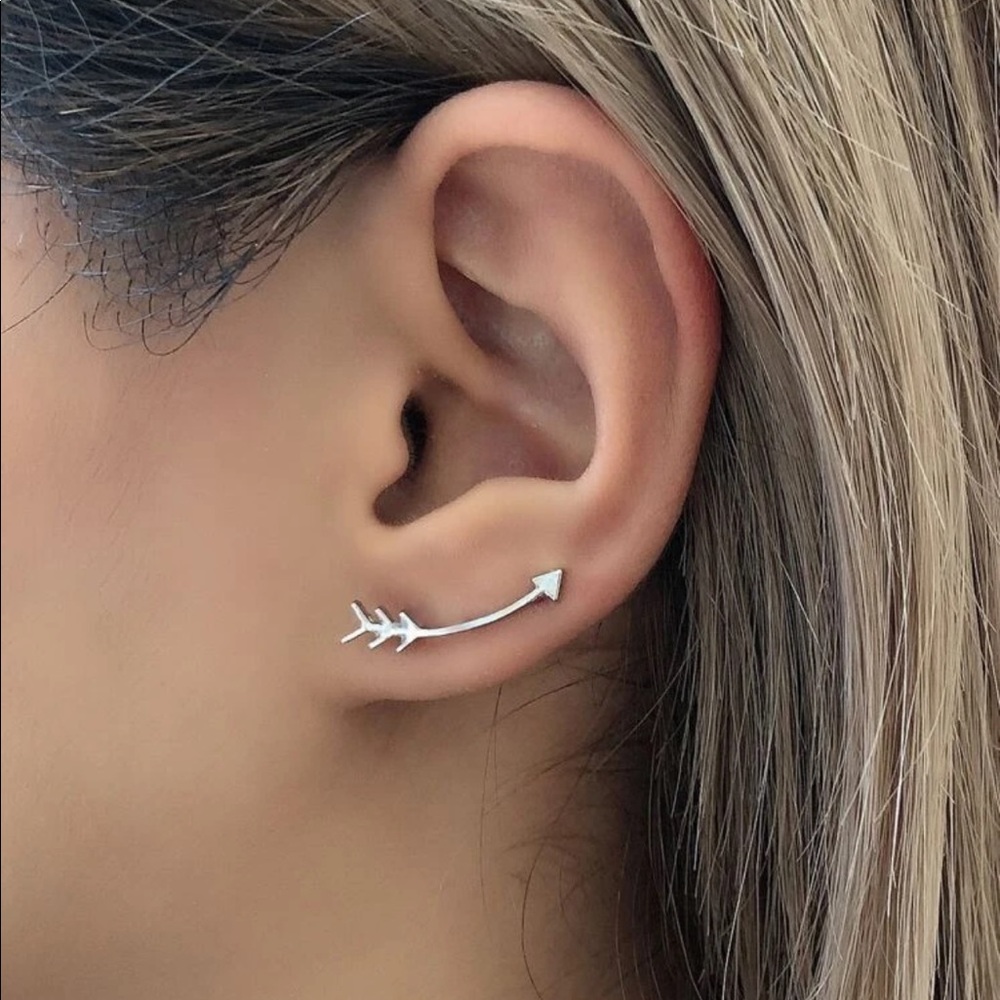 New arrow design earrings